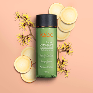 Loción Astringente Matificante Facial Kaloe 120 ml