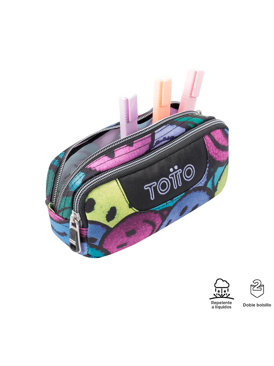 Cartuchera escolar Totto Sobre Smiler 2