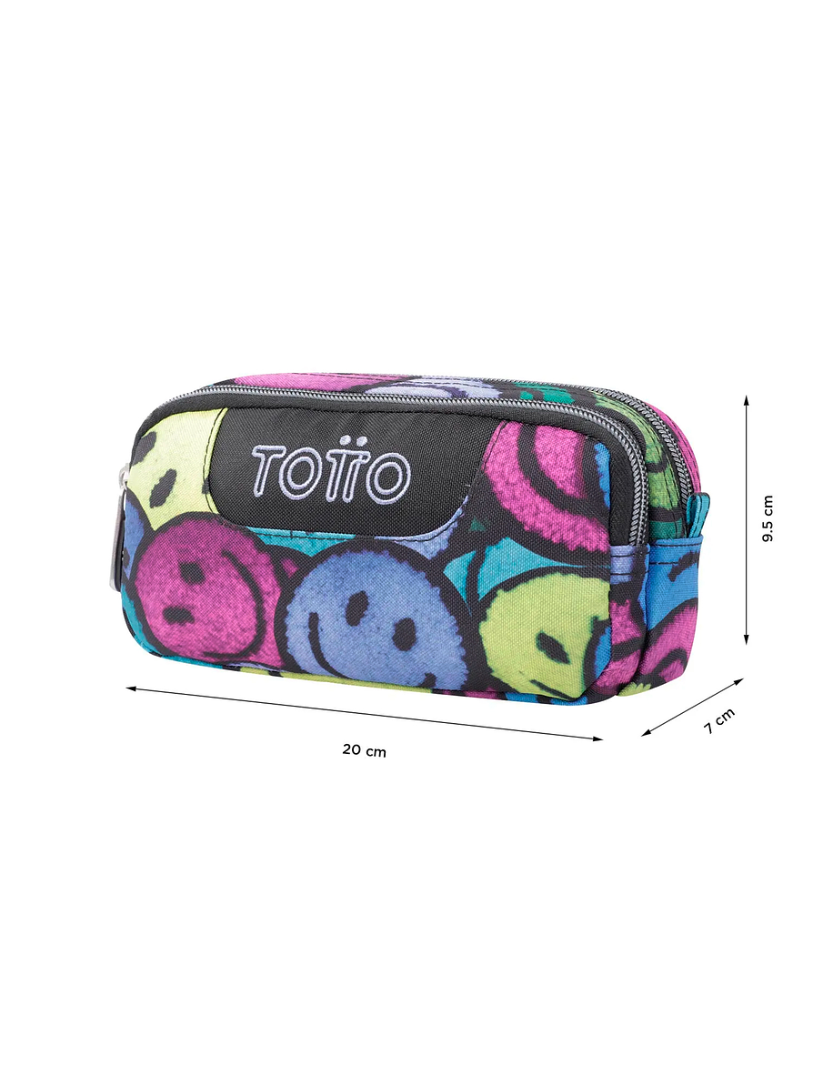 Cartuchera escolar Totto Sobre Smiler 3