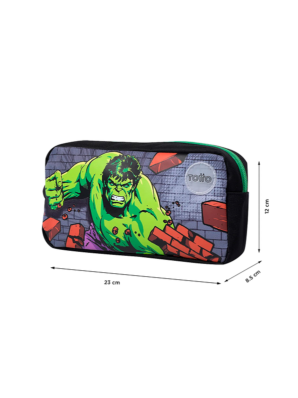 Cartuchera escolar Totto Avenger Hulk 3