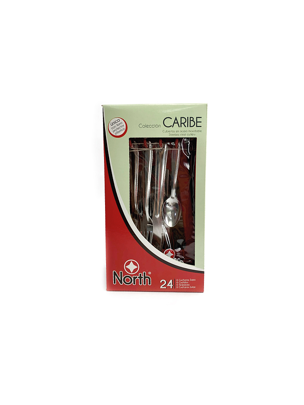 Arbol Cubiertos North Caribe X 24 Piezas 3