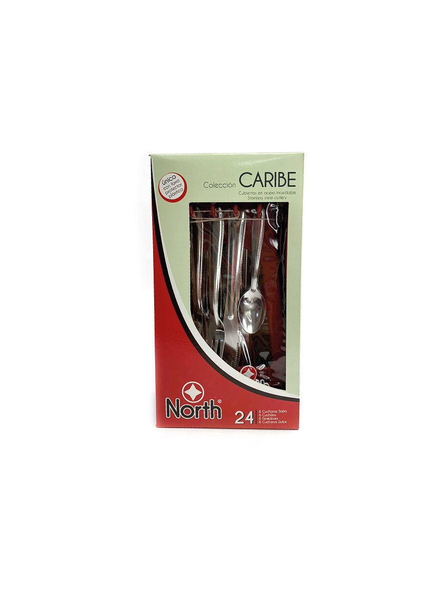Arbol Cubiertos North Caribe X 24 Piezas 3