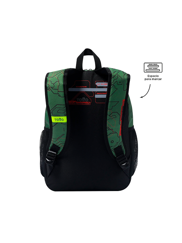 Morral Totto Argon Verde  4