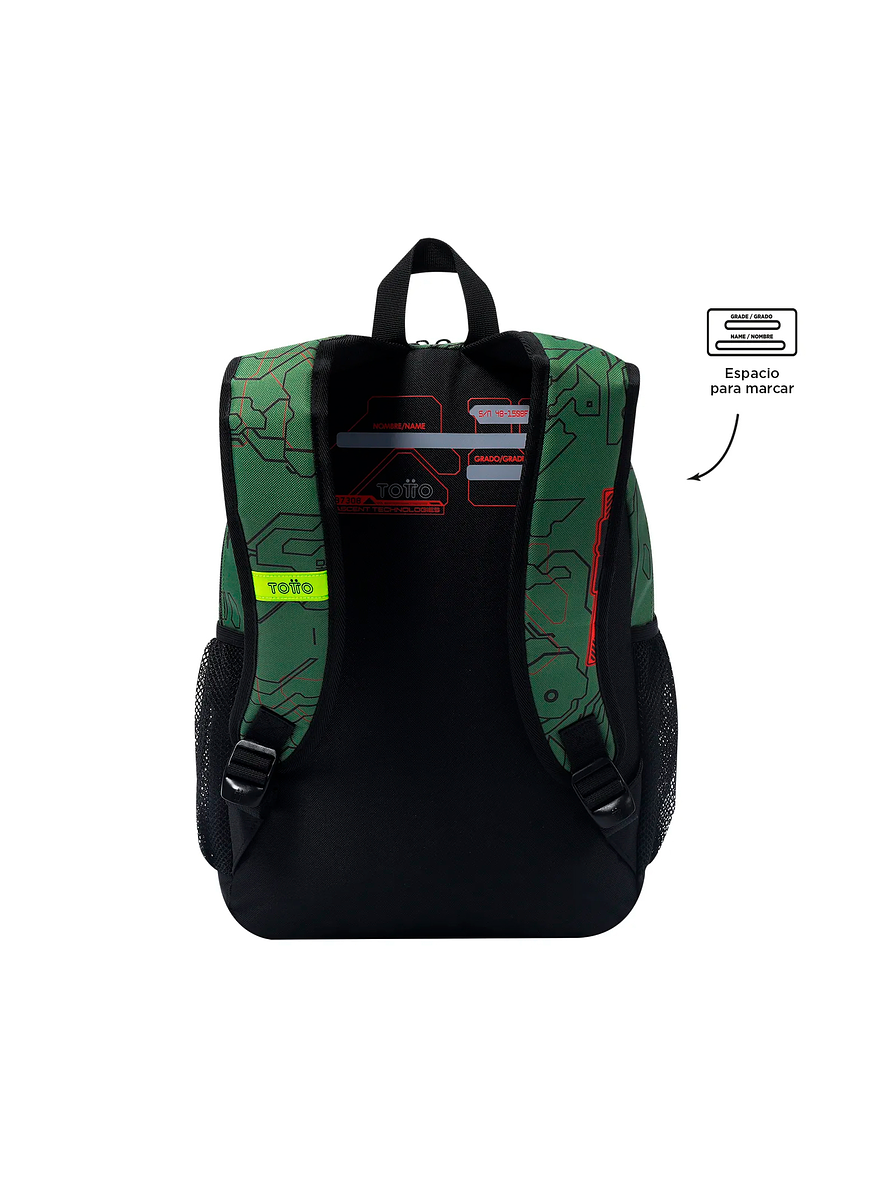 Morral Totto Argon Verde  4
