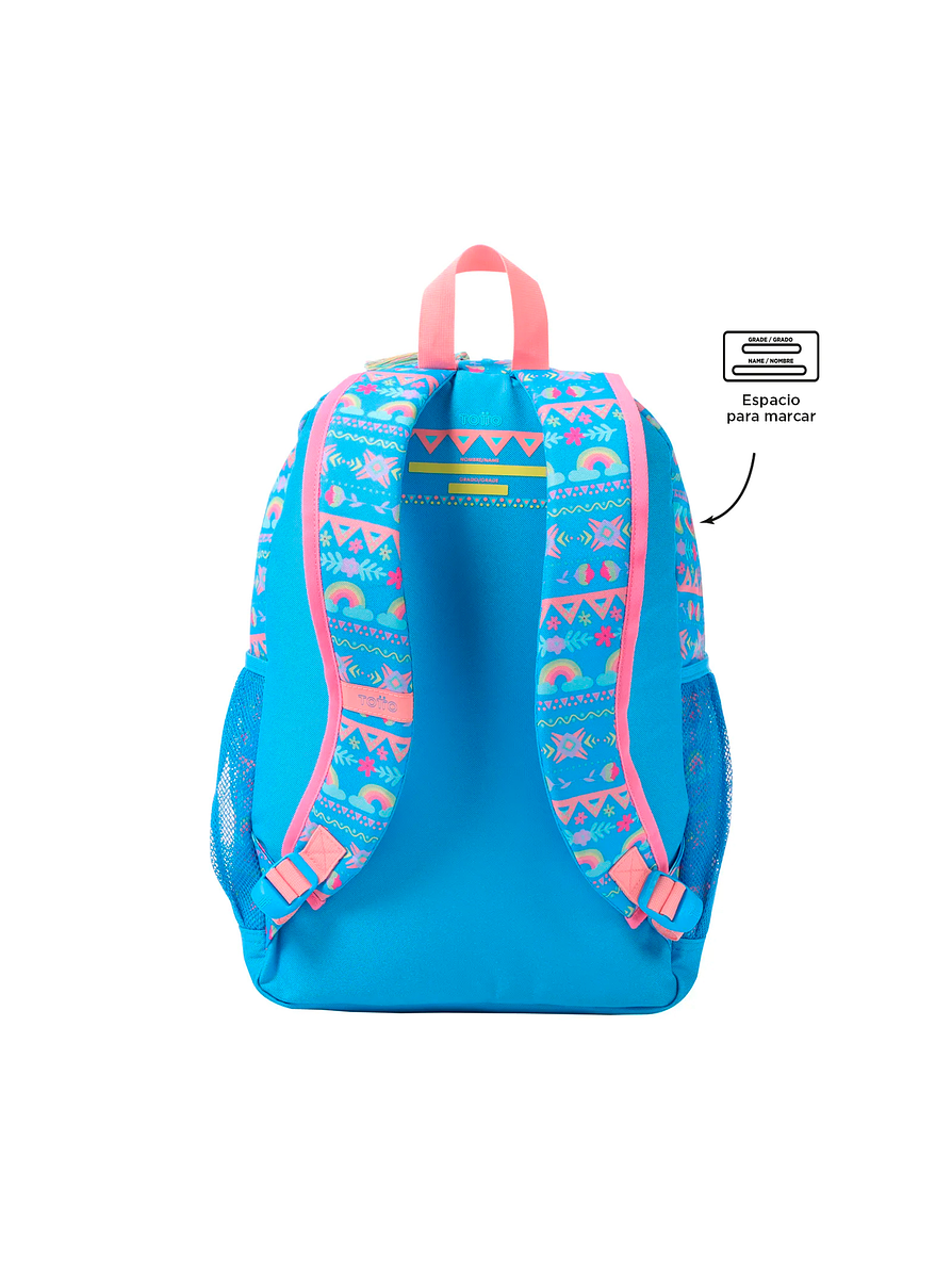 Morral Totto Llama Azul 4