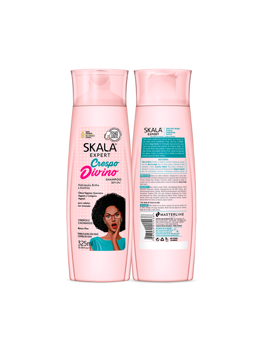 Shampoo Skala Crespo Divino 325 ml 1
