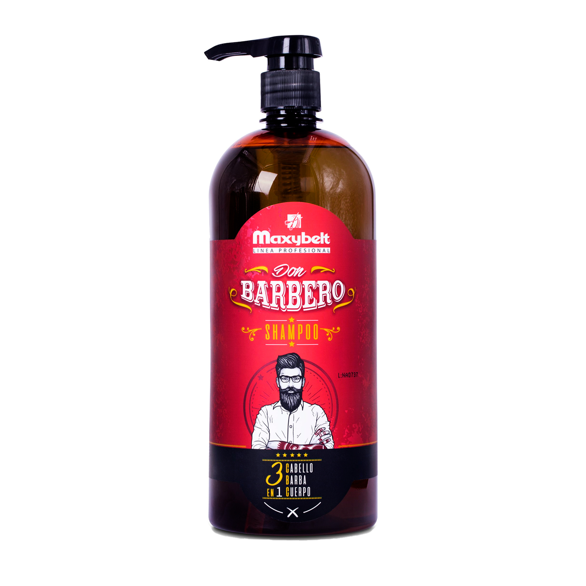 Shampoo 3 En 1 For Men Don Barbero 1