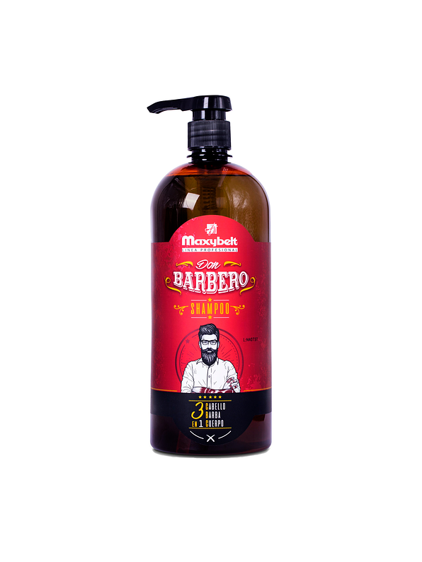 Shampoo 3 En 1 For Men Don Barbero 1