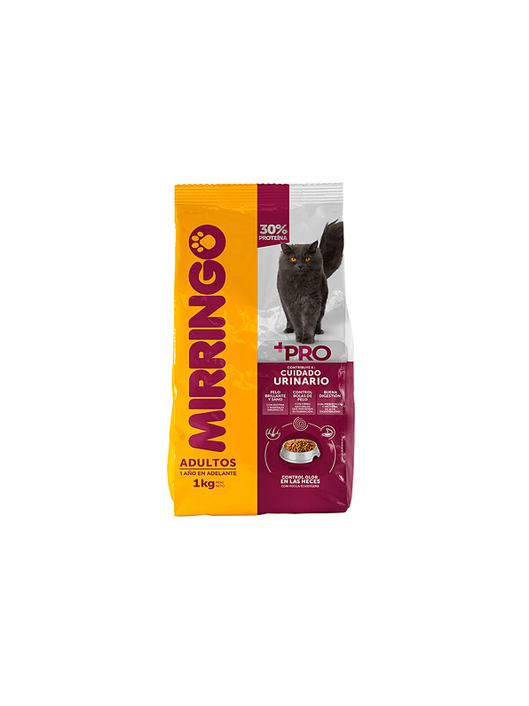 Mirringo +Pro Gatos Adultos 1Kg 1