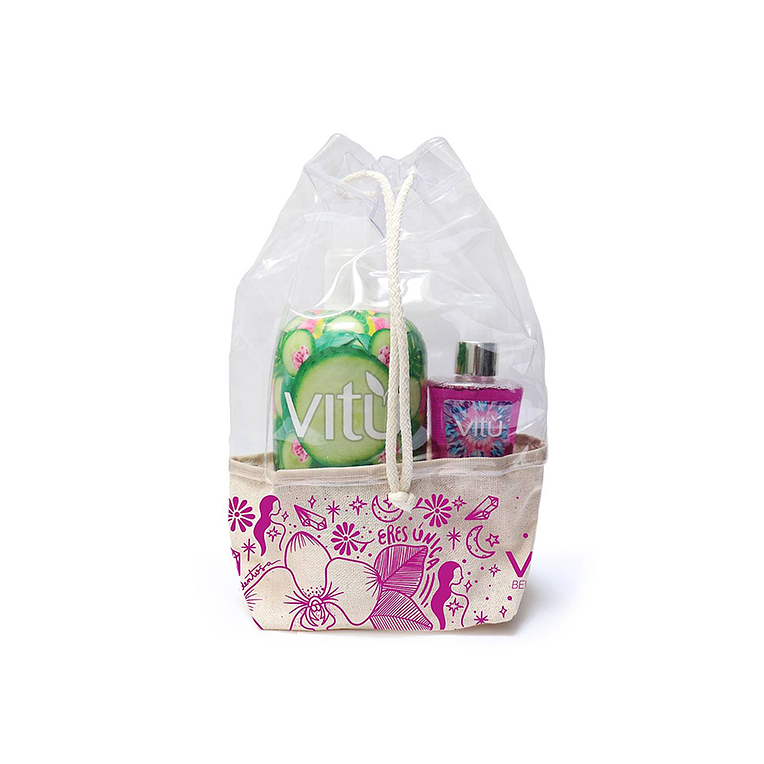 Estuche Vitu Crema + Splash Pepino