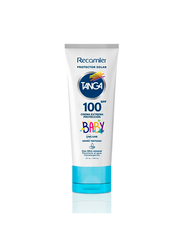 Bloqueador Tanga SPF 100 Baby Crema x 120  ml 1