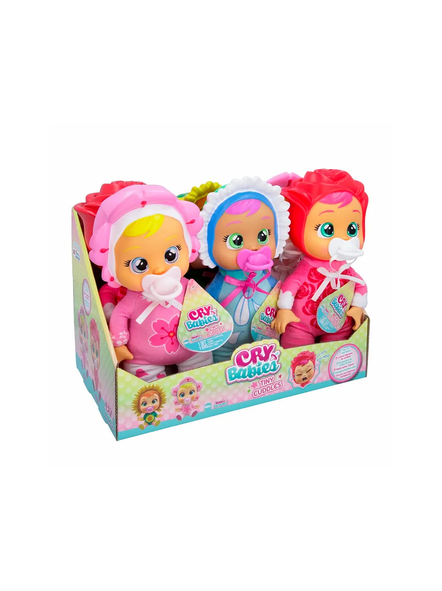 Bebés Llorones Tiny Cuddles Flowers Surtidos 1