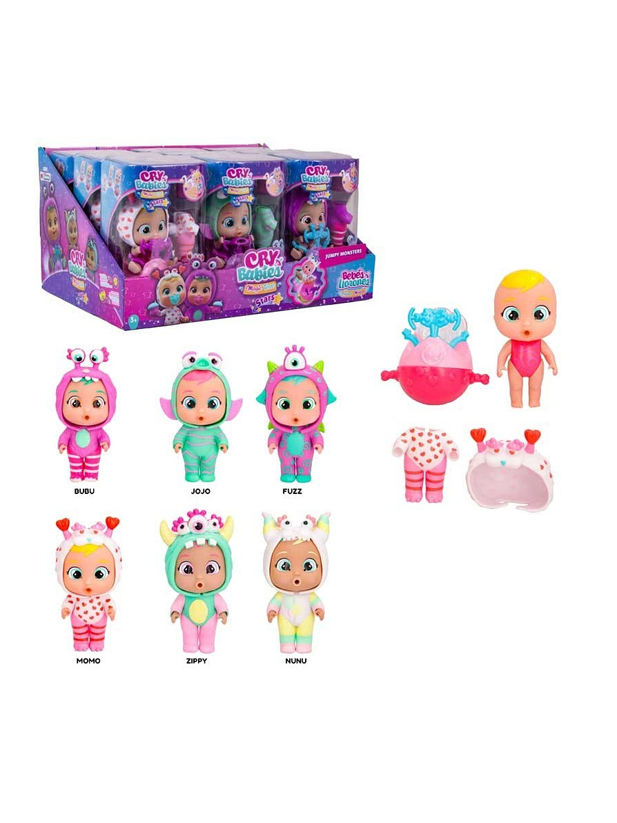 Bebés Llorones Lm Stars Jumpy Monsters Surtidos 1