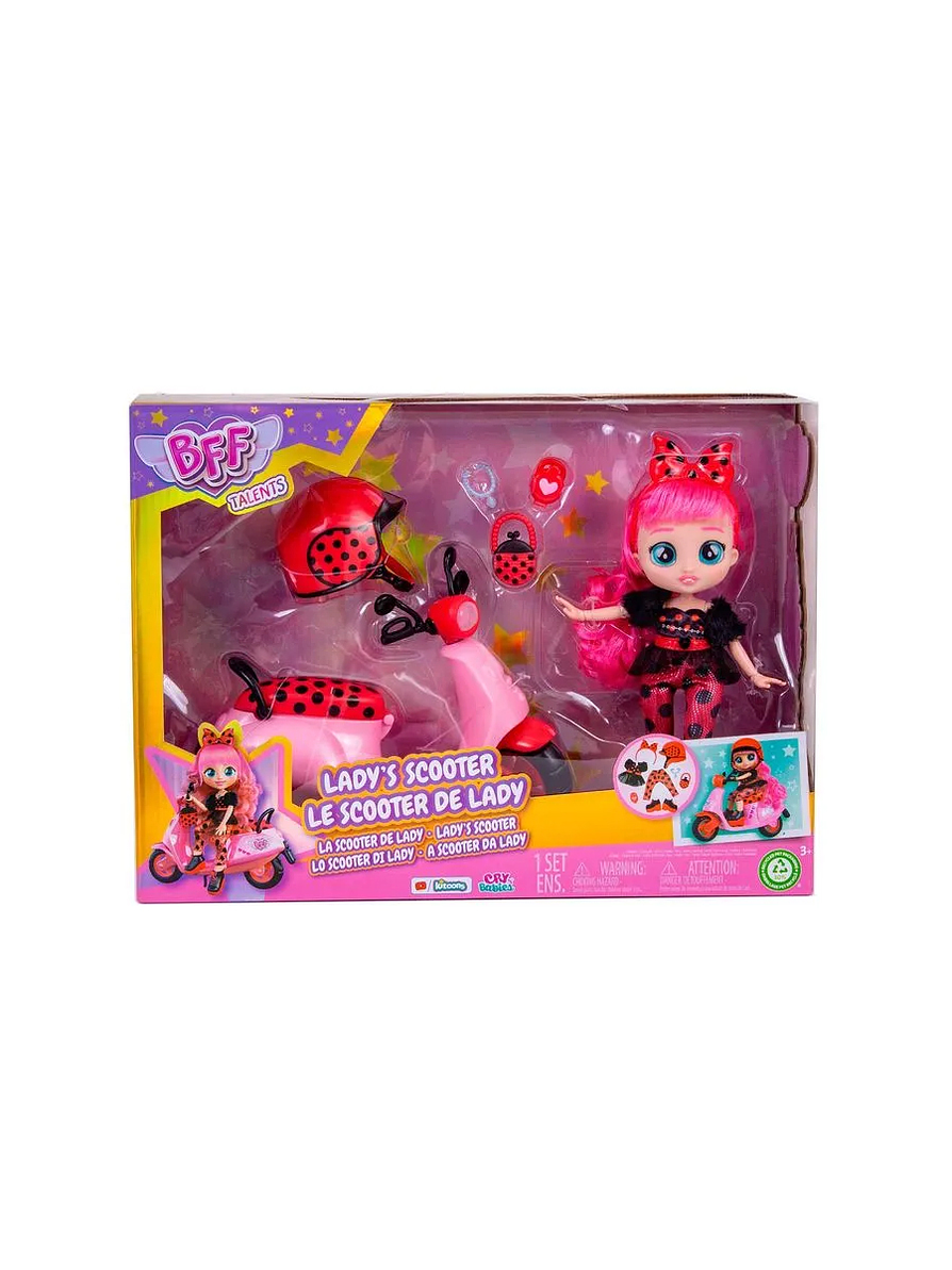 Cry Babies Bff La Scooter De Lady S3 1