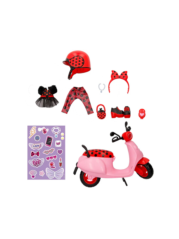 Cry Babies Bff La Scooter De Lady S3 4