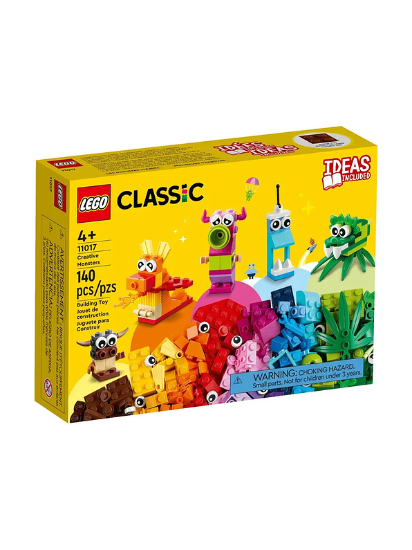 Lego Classic Monstruos Creativos 140 Pcs 1