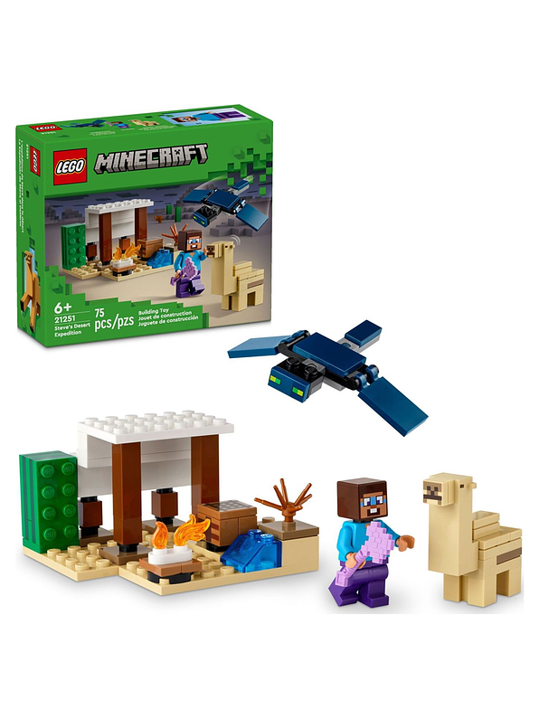 Lego Minecraft La Expedición De Steve Al Desierto 1