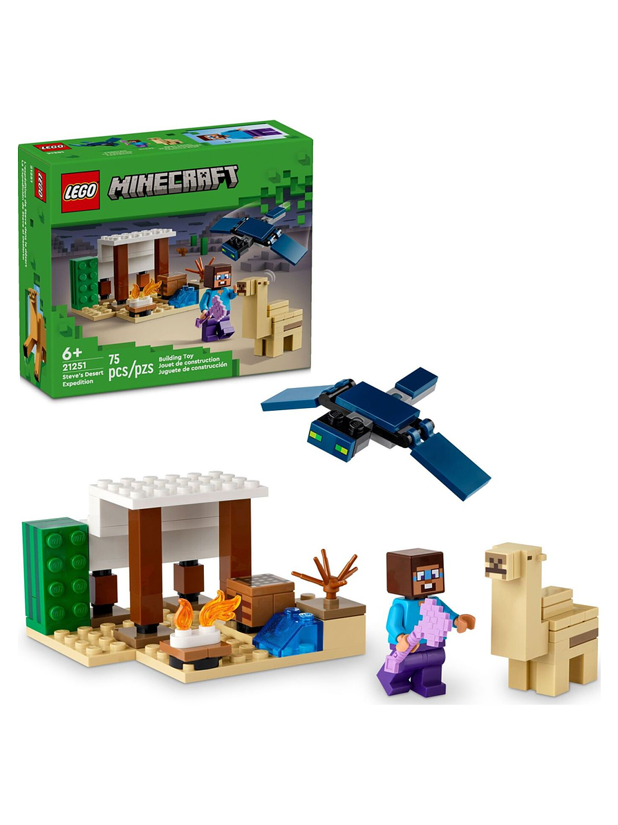 Lego Minecraft La Expedición De Steve Al Desierto 1
