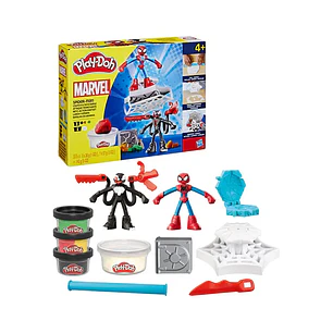 Play Doh Spiderman Launch Venom