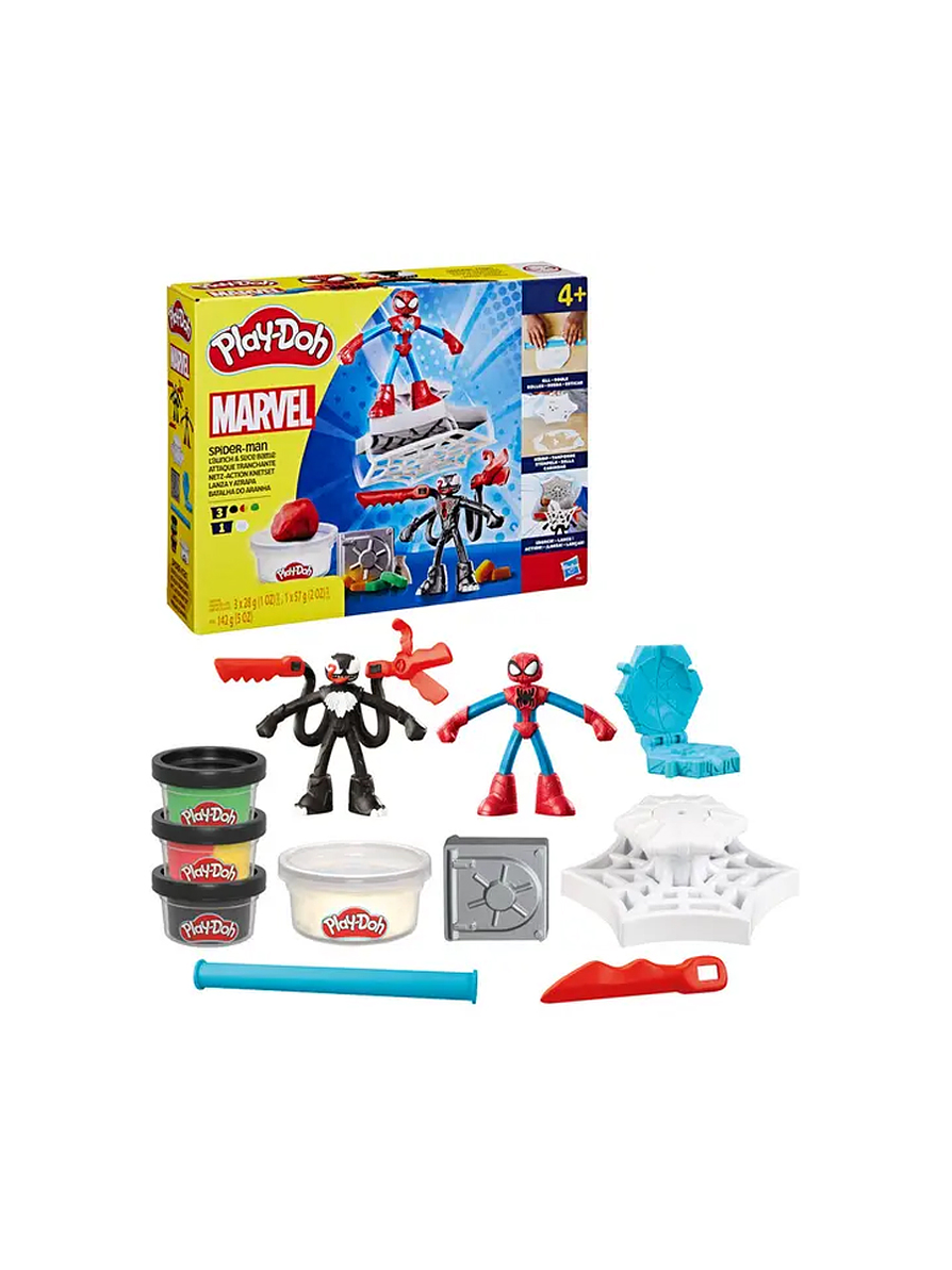 Play Doh Spiderman Launch Venom 1