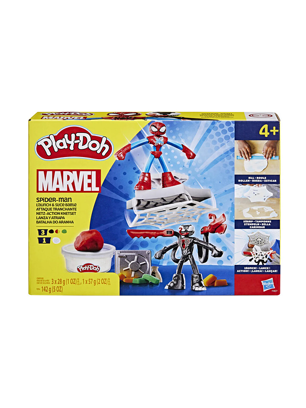 Play Doh Spiderman Launch Venom 3