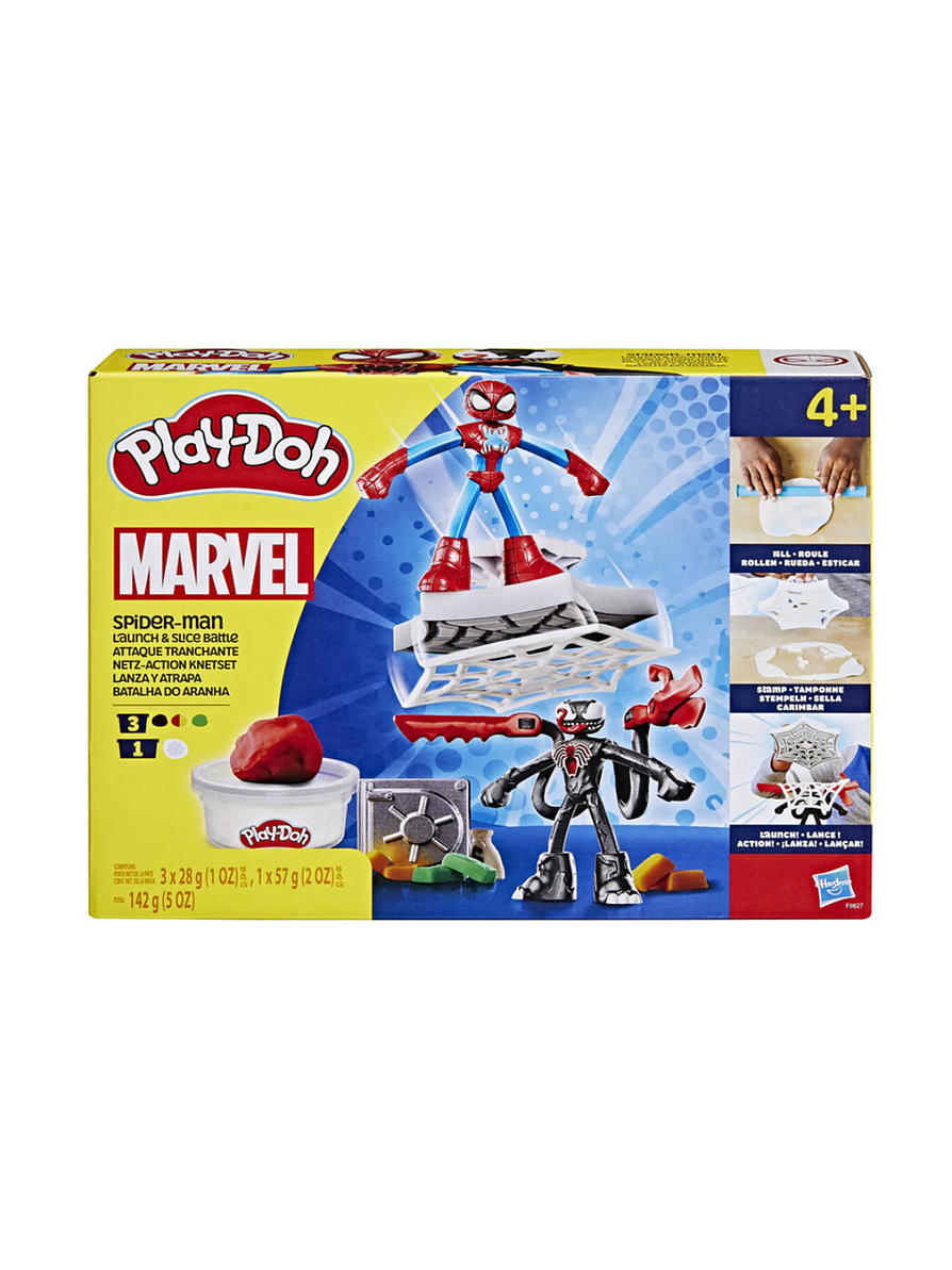 Play Doh Spiderman Launch Venom 3