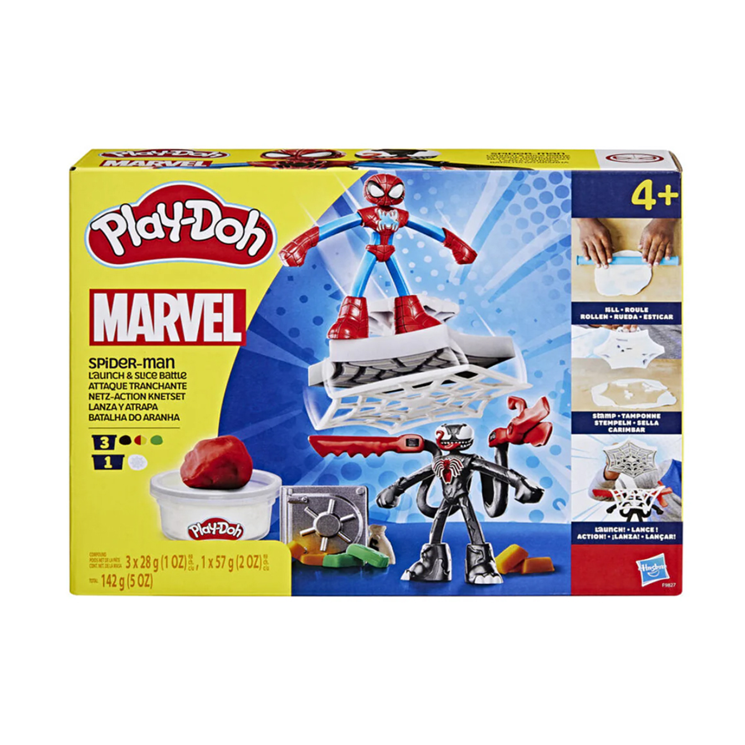 Play Doh Spiderman Launch Venom 3