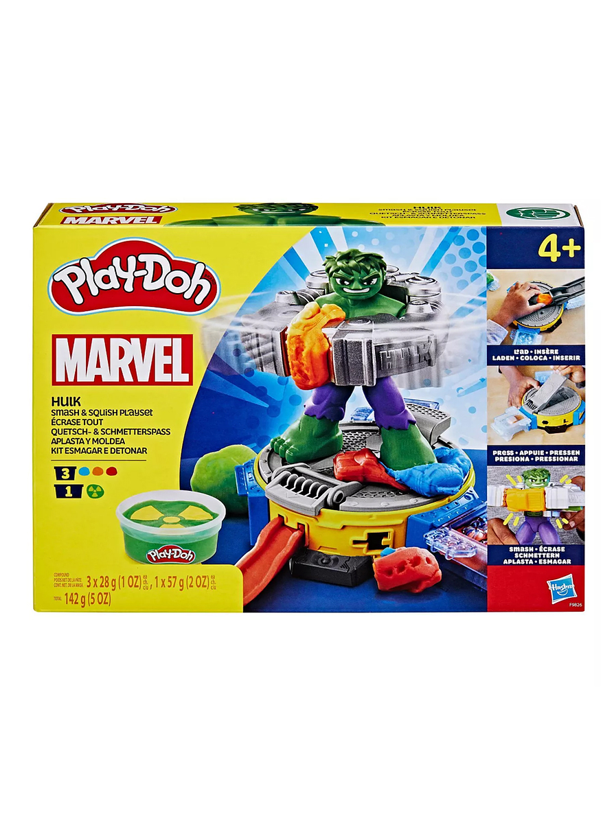 Play Doh Hulk Smash And Squish 1