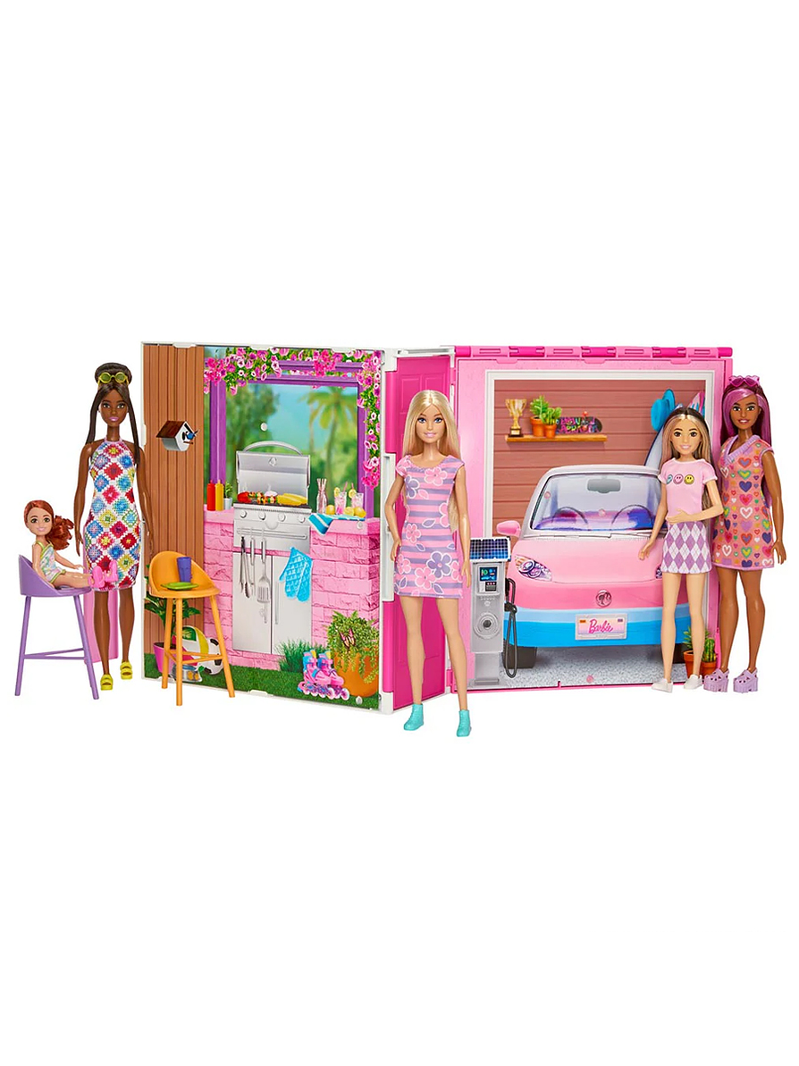 Barbie Casa Glam Con Muñeca 3