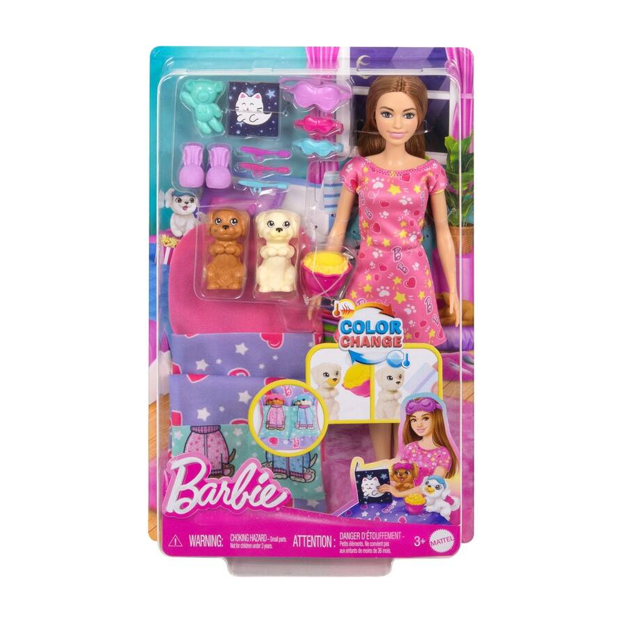 Muñeca Barbie Paseo BaÃ±o De Perritos Barbie Barbie Paseo Con