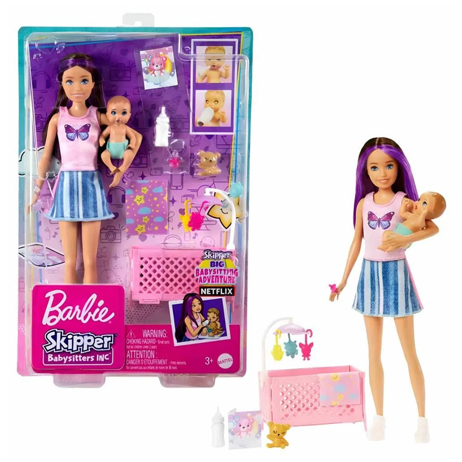 Barbie Skipper Set De Hora De Dormir 1