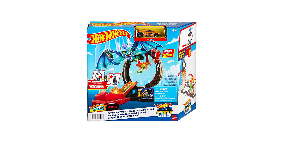 Hot Wheels Ataque De Murcielago