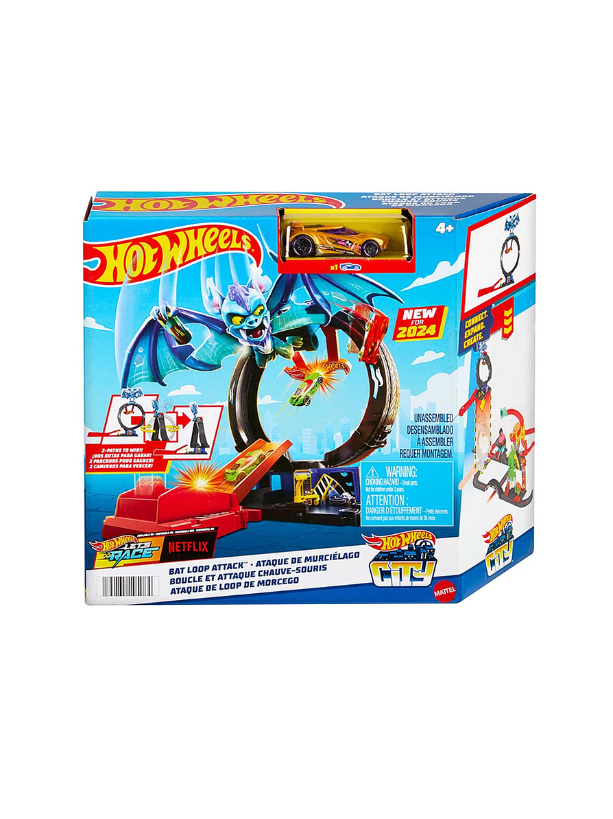 Hot Wheels Ataque De Murcielago 1