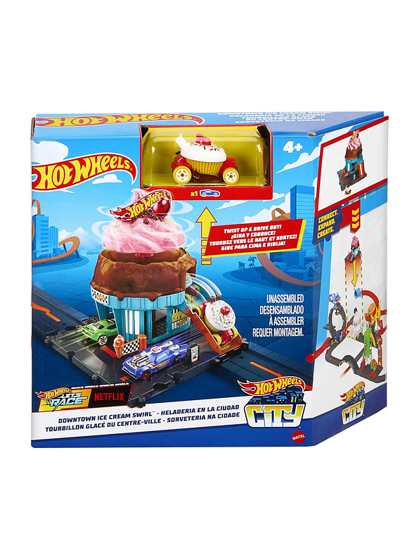 Hot Wheels City Heladeria 1