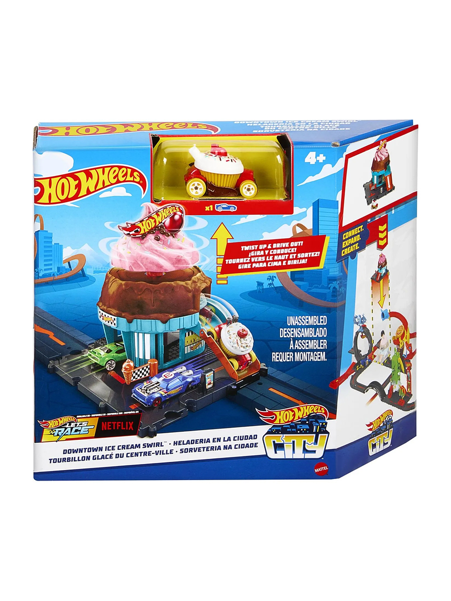 Hot Wheels City Heladeria 1