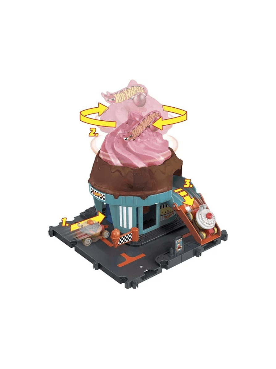 Hot Wheels City Heladeria 3