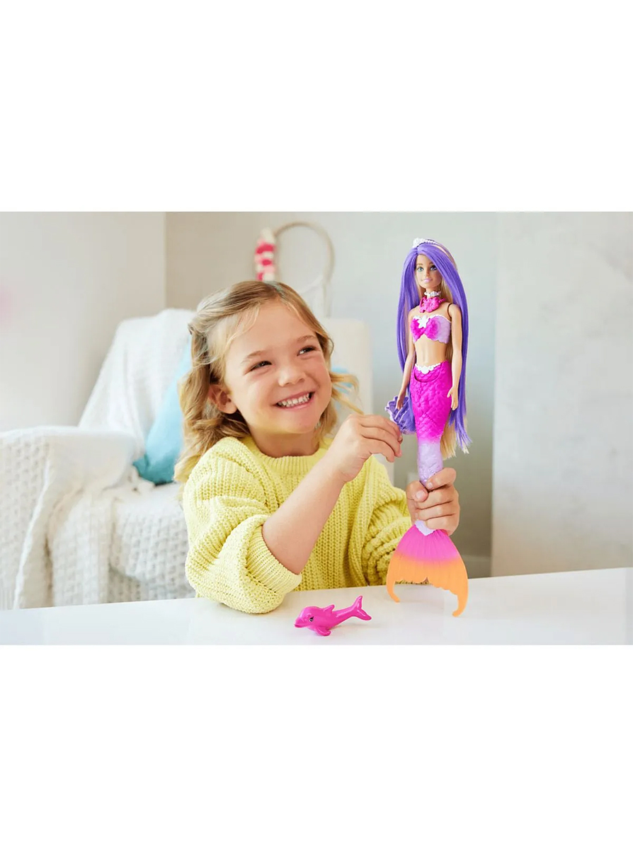 Barbie Fantasía Sirenas Colores Mágicos Surtidas 3