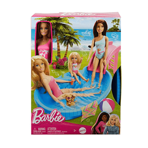 Barbie Alberca Con Muñeca