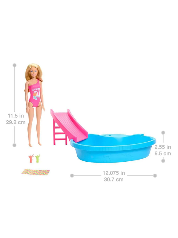 Barbie Alberca Con Muñeca 3