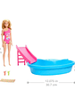 Barbie Alberca Con Muñeca - Miniatura 3