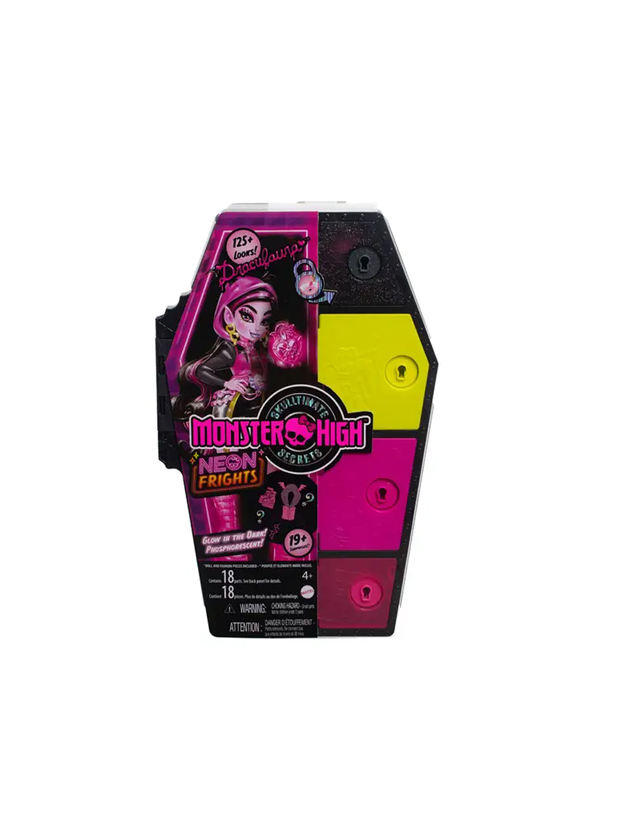Mattel Monster High Secrets Neón Draculaura 2