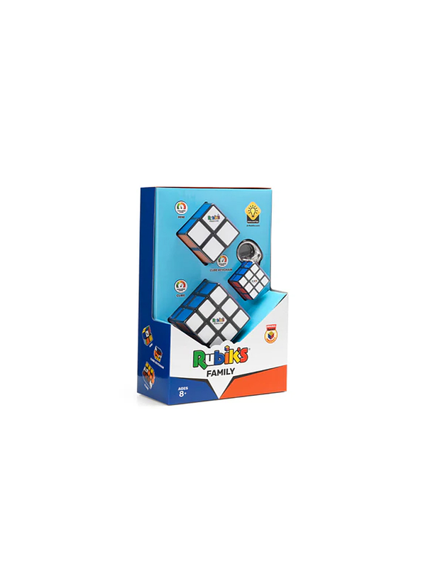 Rubiks Set Familia Cubo Llavero & Mini 1