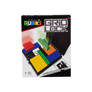 Rubiks Grid Lock Solving Puzzle