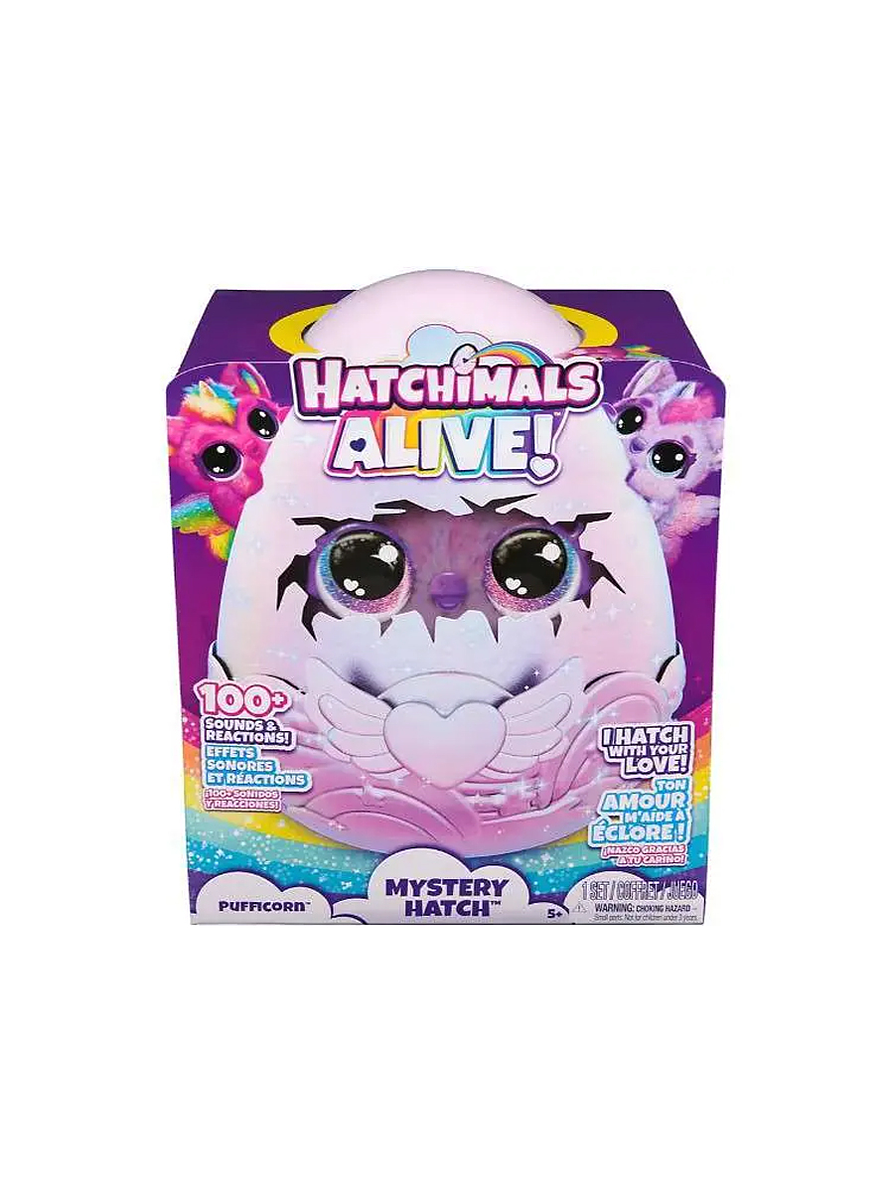 Hatchimals Alive Huevo Pufficorn 2