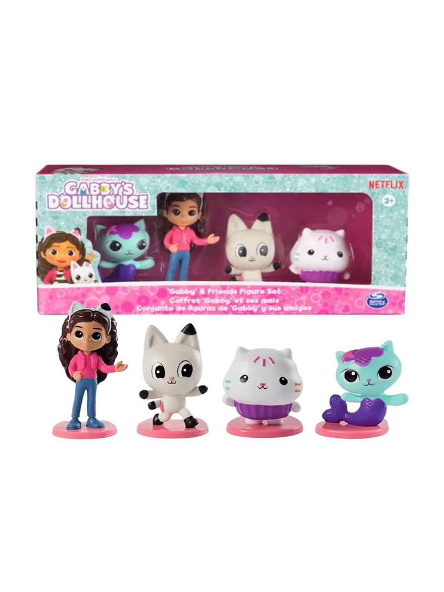 Gabby's Dollhouse Set Figuras *4 1