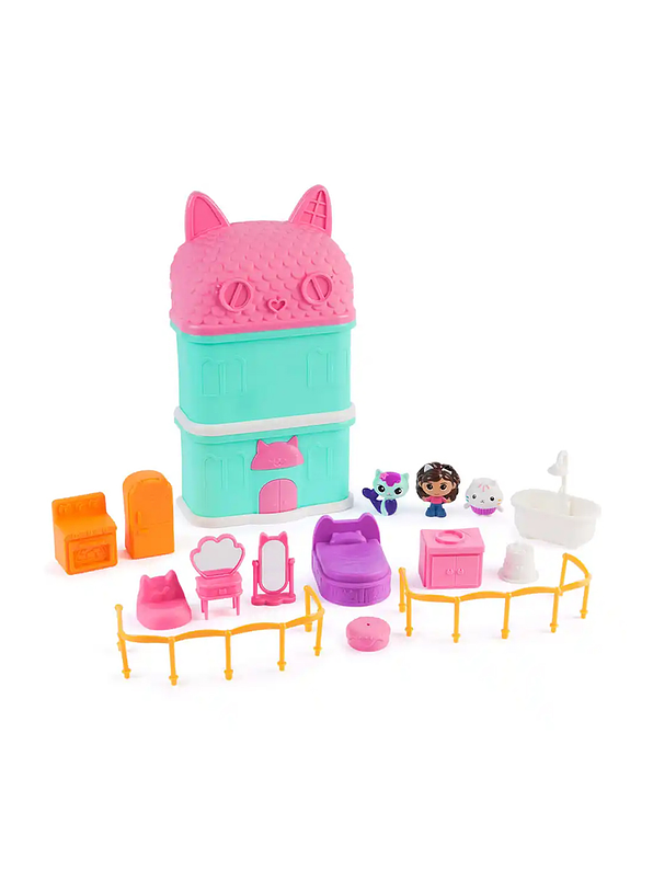Gabby's Dollhouse Set Mini Juego Casa Muñecas 2