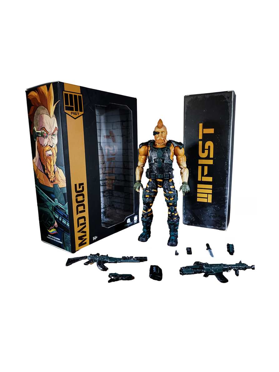 Figura de Accion Wi Fist Mad Dog 1