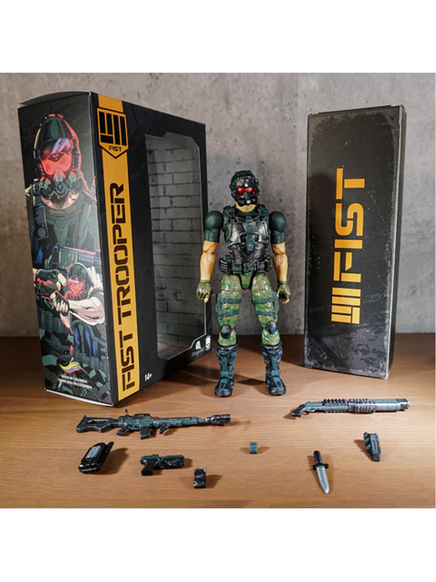 Figura de Accion Wi Fist Trooper 2