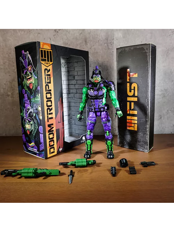 Figura de Accion Wi Fist Doom Trooper 2