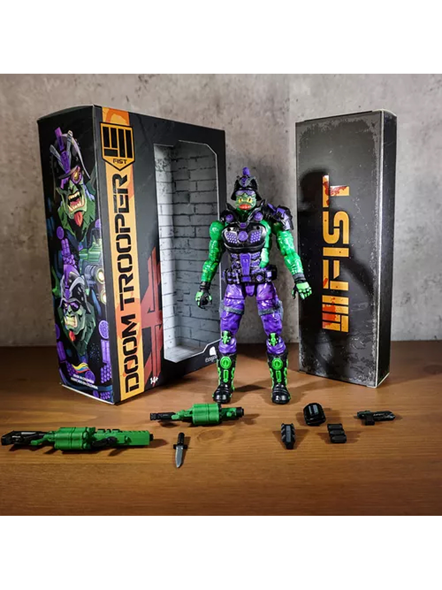 Figura de Accion Wi Fist Doom Trooper 2